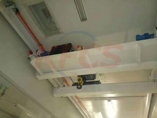 光電車間無塵室起重機配置特點