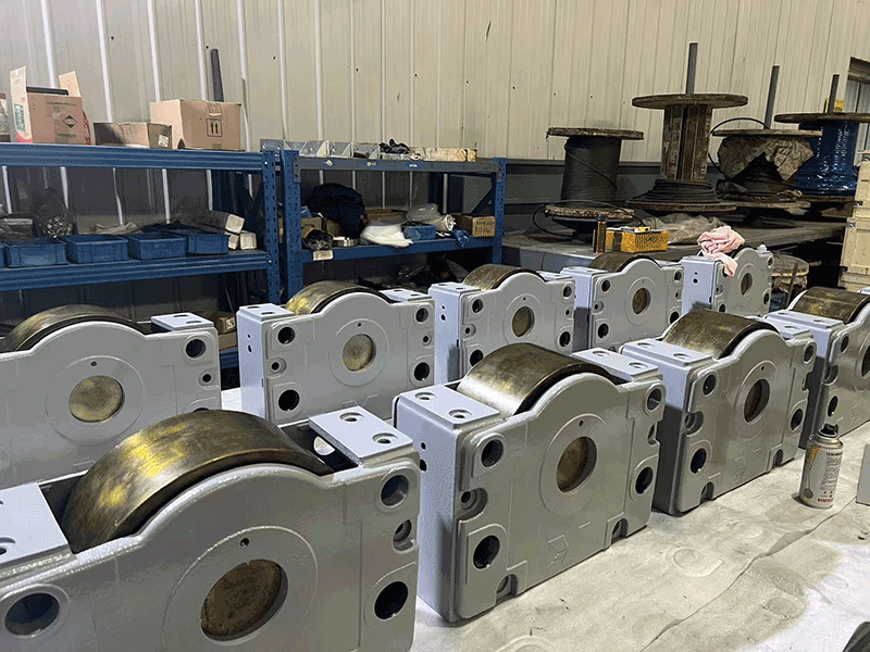 自動(dòng)庫(kù)堆垛機(jī)行走機(jī)構(gòu)